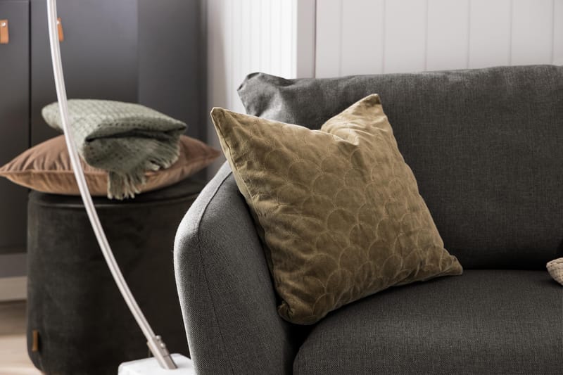 Trend 2-seters Stoffsofa - Svart - Møbler - Sofaer - 2 seter sofa