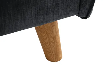 Trend Lyx 2-seter Sofa - Mørkegrå/Eik - Møbler - Sofaer - 2 seter sofa