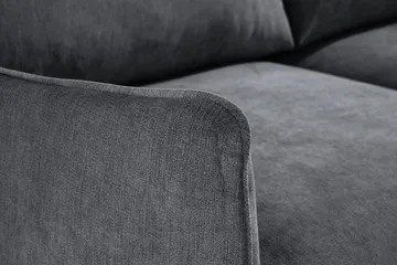 Trend Lyx 2-seter Sofa - Mørkegrå/Eik - Møbler - Sofaer - 2 seter sofa