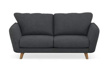 Trend Lyx 2-seters Manchestersofa - Mørk grå - Møbler - Sofaer - 2 seter sofa