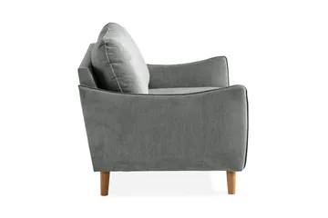 Trend Lyx 2-seters Stoffsofa - Grå - Møbler - Sofaer - 2 seter sofa