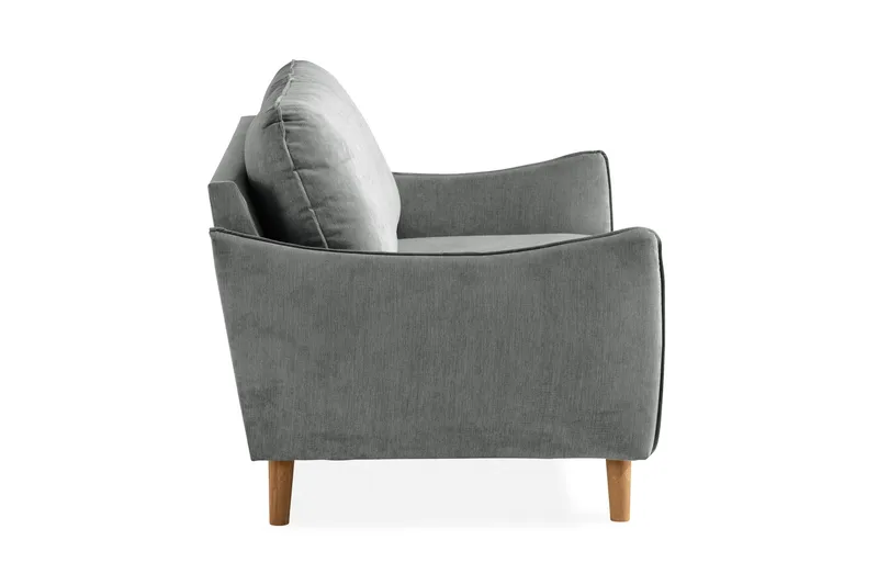 Trend Lyx 2-seters Stoffsofa - Grå - Møbler - Sofaer - 2 seter sofa