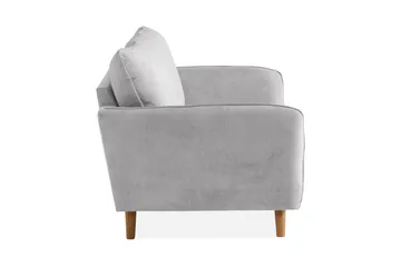Trend Lyx 2-seters Stoffsofa - Lys grå - Møbler - Sofaer - 2 seter sofa