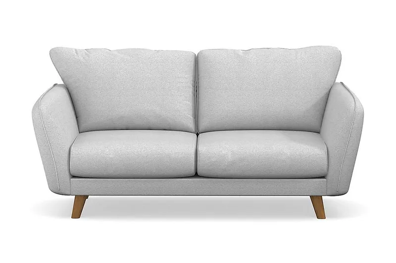 Trend Lyx 2-seters Stoffsofa - Lys grå - Møbler - Sofaer - 2 seter sofa