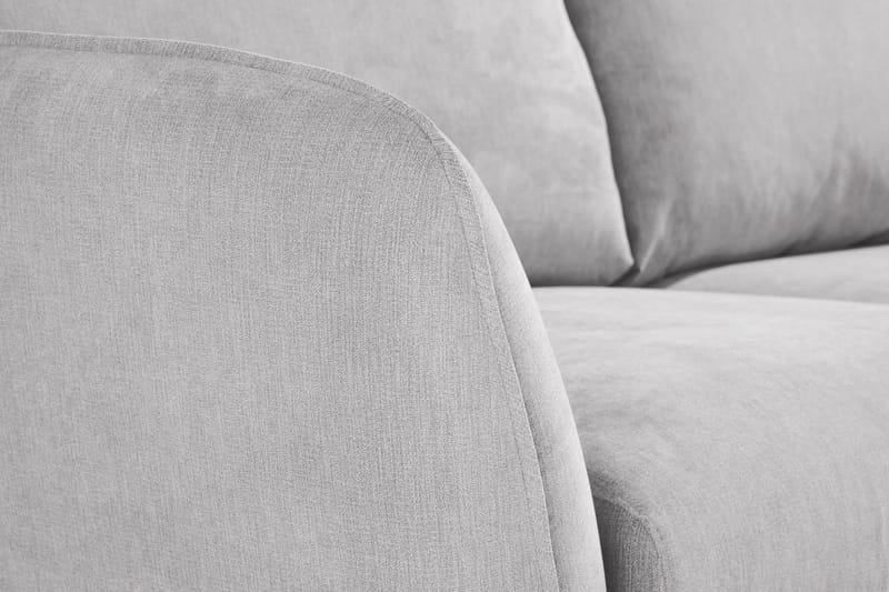 Trend Lyx 2-seters Stoffsofa - Lys grå - Møbler - Sofaer - 2 seter sofa