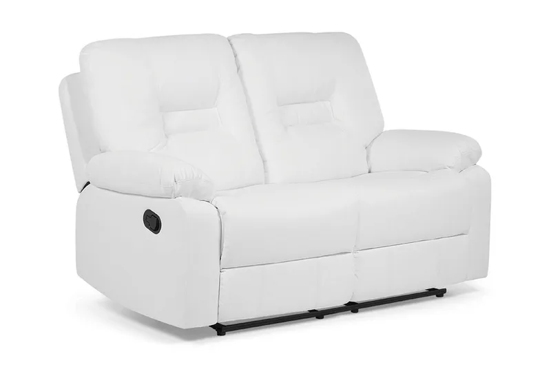 Vanlig Soffa utan divan & schäslong Vit