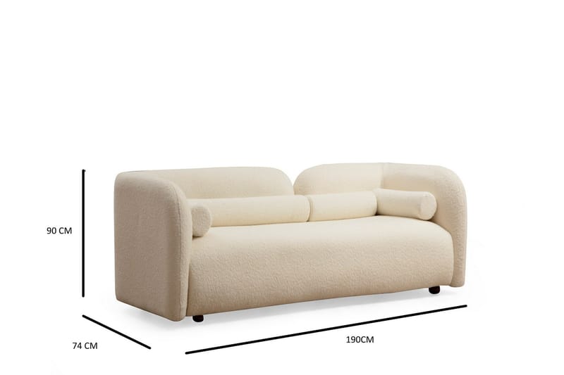 Victoria Sofa 2-seter - Beige - Møbler - Sofaer - 2 seter sofa