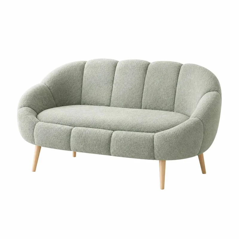 2-seters sofa Atelier Del Sofa Lida (130 x 105 x 50 cm) Grønn