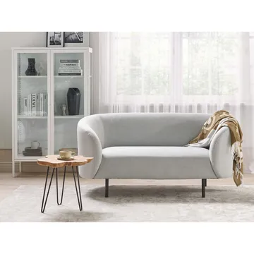 2-seters sofa Loen - Hvit, Svart - Møbler - Sofaer - 2 seter sofa