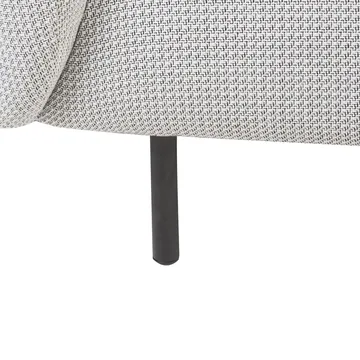 2-seters sofa Loen - Hvit, Svart - Møbler - Sofaer - 2 seter sofa