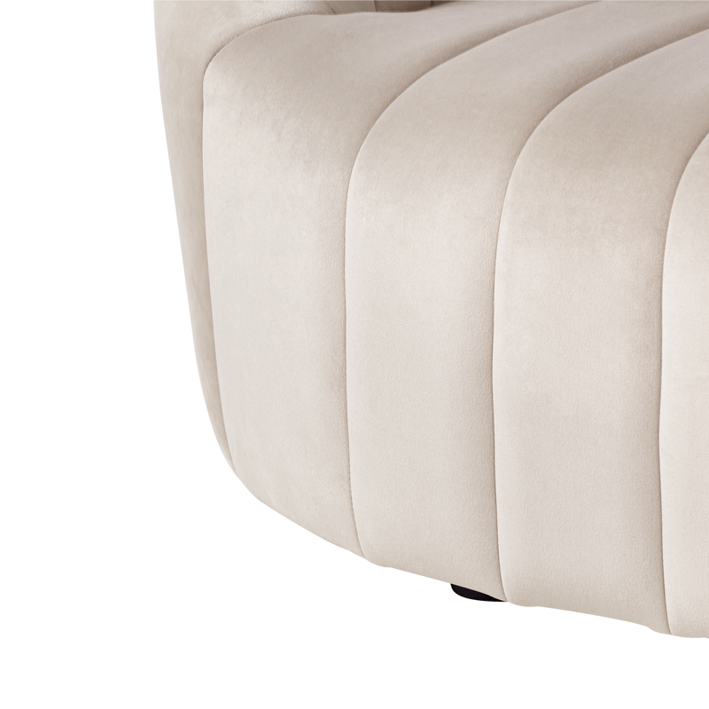 2-seters sofa Malung - Beige - Møbler - Sofaer - Fløyelssofaer