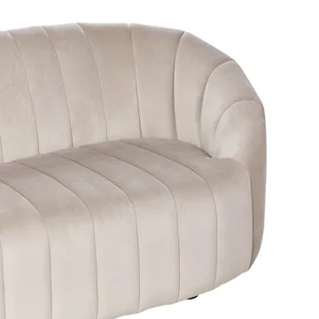 2-seters sofa Malung - Beige - Møbler - Sofaer - Fløyelssofaer