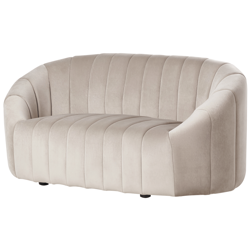 2-seters sofa Malung - Beige - Møbler - Sofaer - Fløyelssofaer