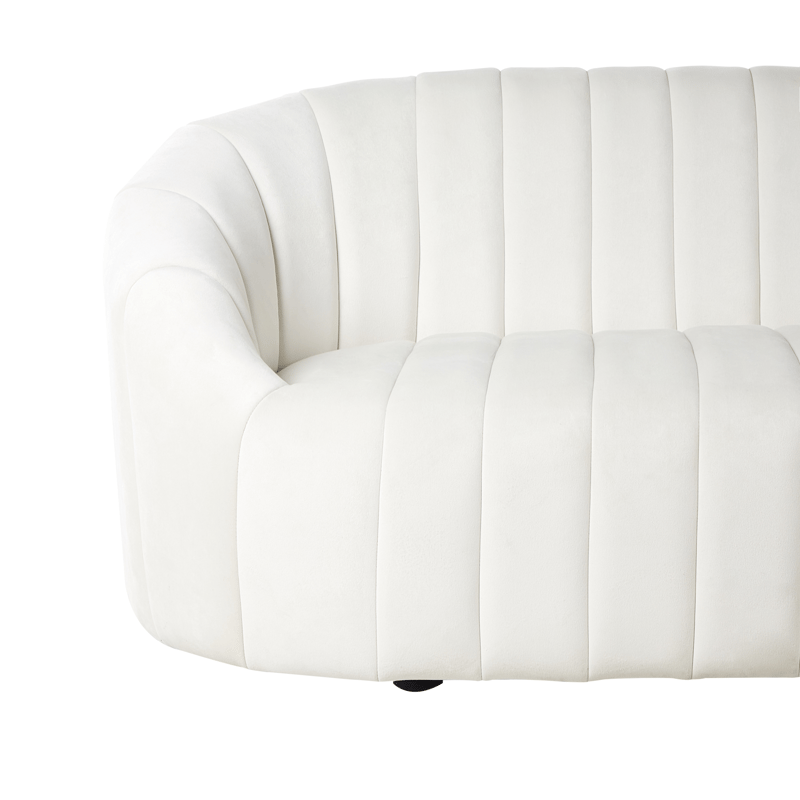 2-seters sofa Malung - Off-White - Møbler - Sofaer - Fløyelssofaer