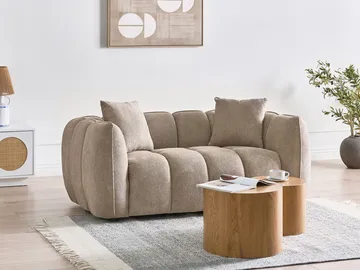 2-seters sofa Ness - Taupe - Møbler - Sofaer - 2 seter sofa