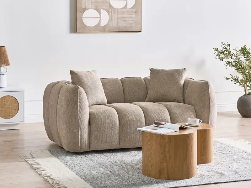 2-seters sofa Ness - Taupe - Møbler - Sofaer - 2 seter sofa