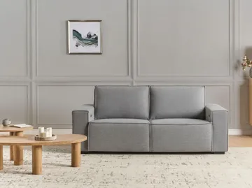 2-seters sofa Nukari - Grå - Møbler - Sofaer - Reclinersofaer