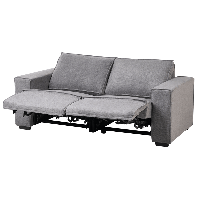 2-seters sofa Nukari - Gr å - Møbler - Sofaer - Reclinersofaer