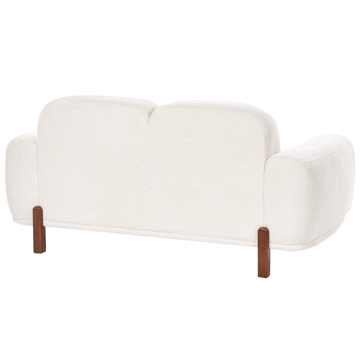 2-seters sofa Odnes i bouclé - Hvit - Møbler - Sofaer - 2 seter sofa