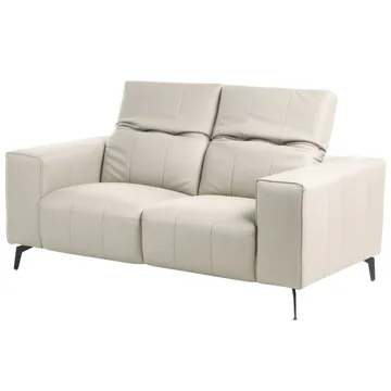 2-seters sofa Ommel - Lys beige - Møbler - Sofaer - Reclinersofaer