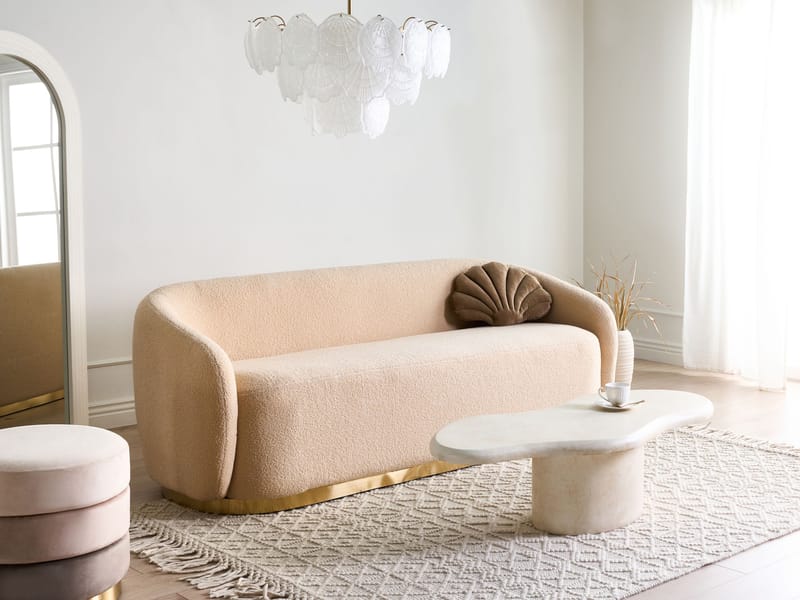 2-seters sofa Sipo - Beige - Møbler - Sofaer - 2 seter sofa
