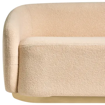 2-seters sofa Sipo - Beige - Møbler - Sofaer - 2 seter sofa