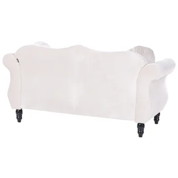 2-seters sofa Skien - Lys beige - Møbler - Sofaer - Fløyelssofaer