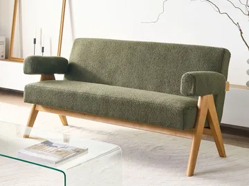 2-seters sofa Tamre - Grønn, lysebrun - Møbler - Sofaer - 2 seter sofa