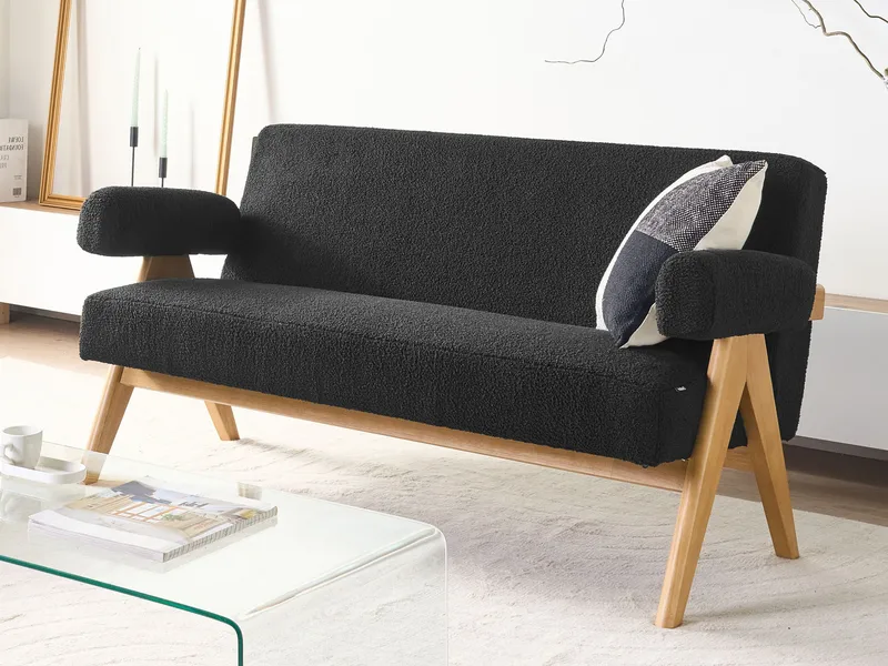 2-seters sofa Tamre - Svart, lysebrun - Møbler - Sofaer - 2 seter sofa