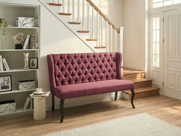 2-seters sofa Torsby - Mørkerød - Møbler - Sofaer - 2 seter sofa