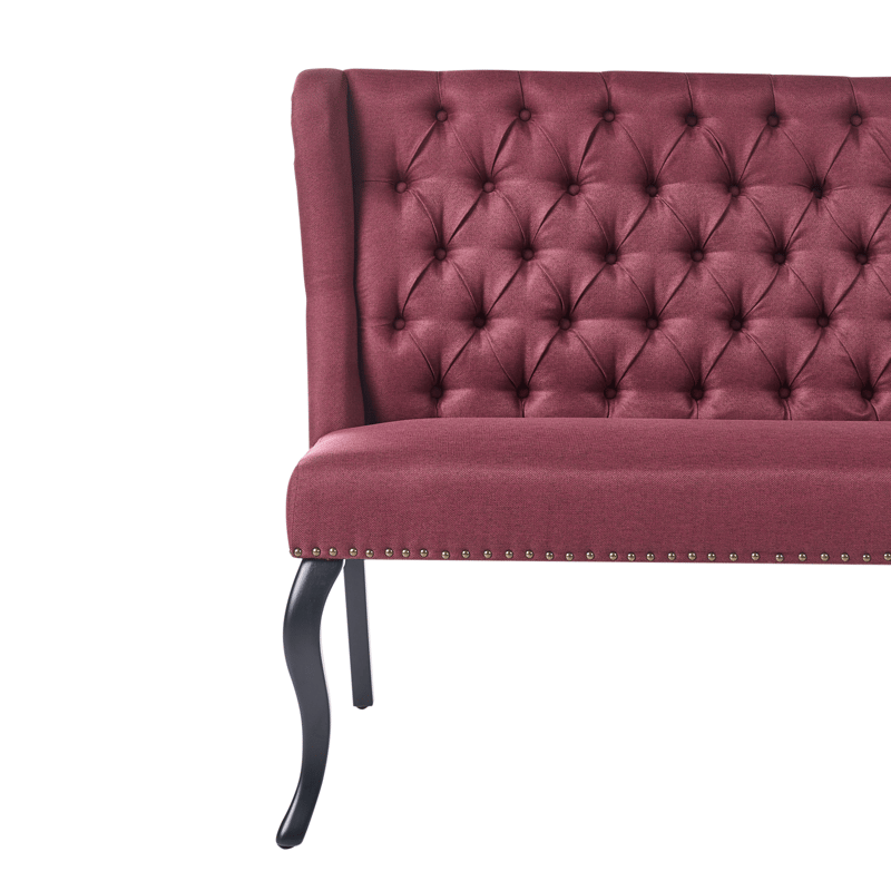 2-seters sofa Torsby - Mørkerød - Møbler - Sofaer - 2 seter sofa