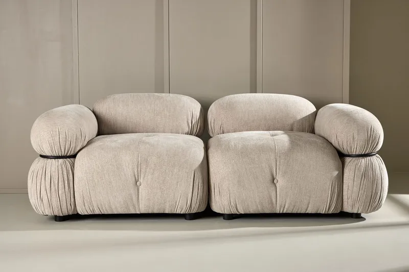 2-seters sofa Venture Home Mika, beige