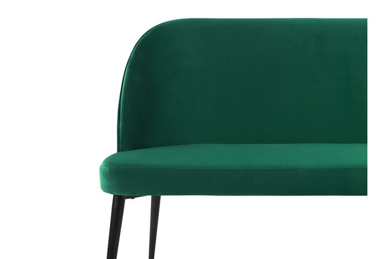 2-seters Sofa Vigenstorp - Fløyel/Mørkegrønn - 2 seter sofa