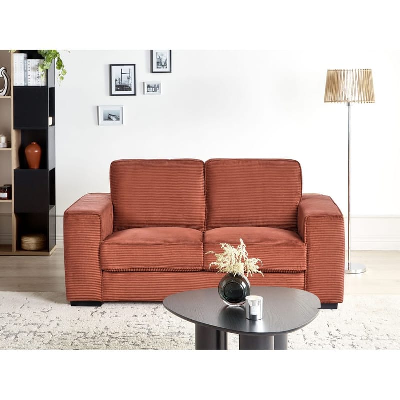 2-seters sofa Vikran - Brun, Svart - Møbler - Sofaer - 2 seter sofa