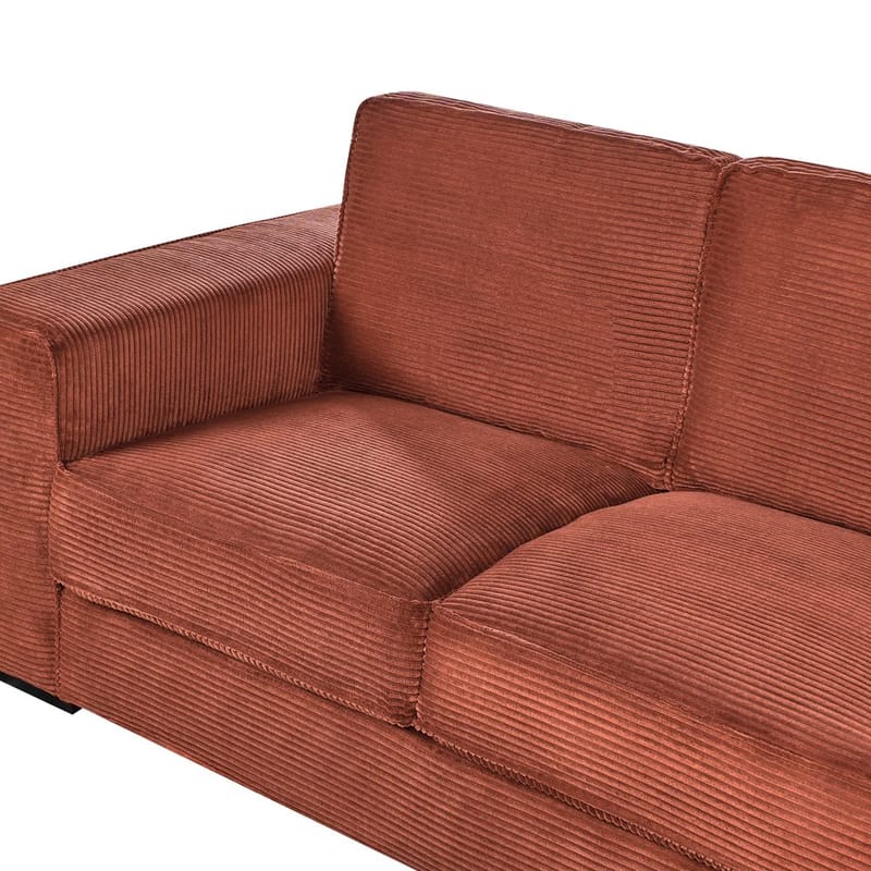 2-seters sofa Vikran - Brun, Svart - Møbler - Sofaer - 2 seter sofa