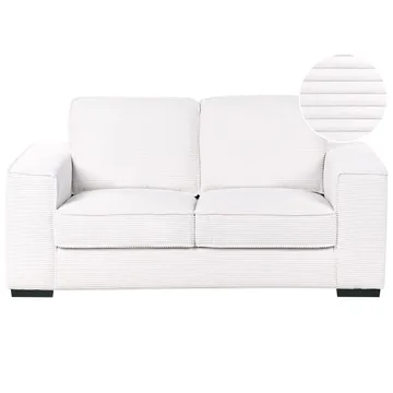 2-seters sofa Vikran - Hvit, Svart - Møbler - Sofaer - 2 seter sofa