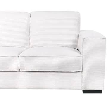 2-seters sofa Vikran - Hvit, Svart - Møbler - Sofaer - 2 seter sofa