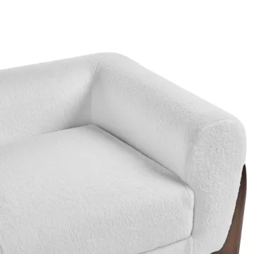 2-seters sofa Vinliden - Hvit - Møbler - Sofaer - 2 seter sofa