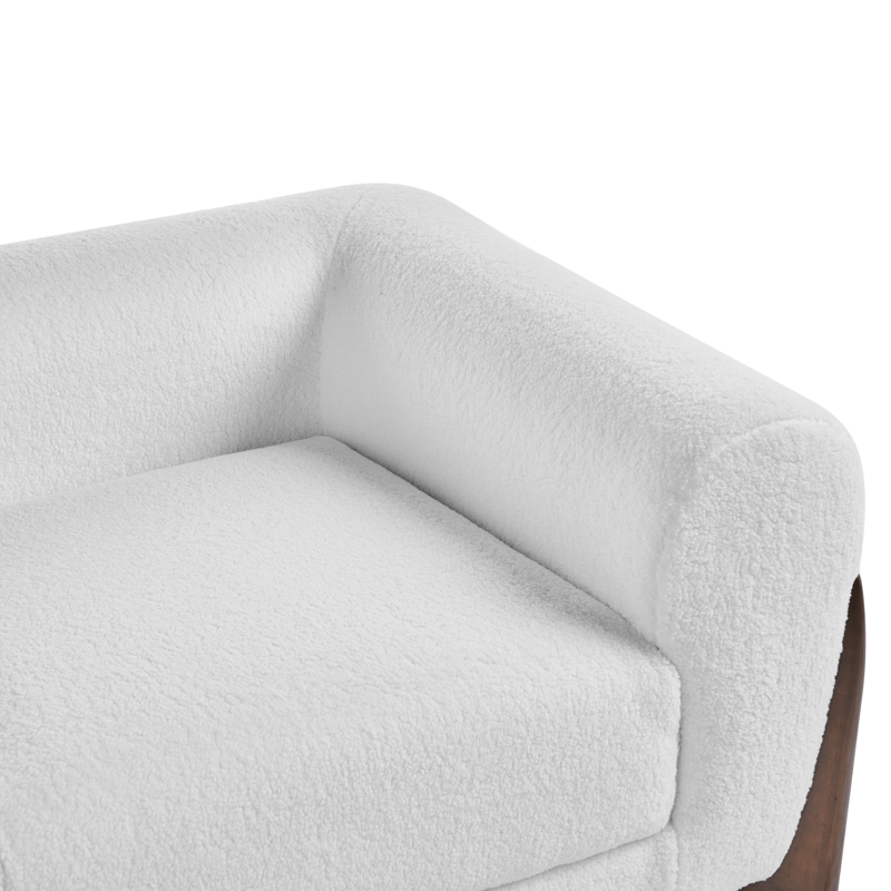 2-seters sofa Vinliden - Hvit - Møbler - Sofaer - 2 seter sofa