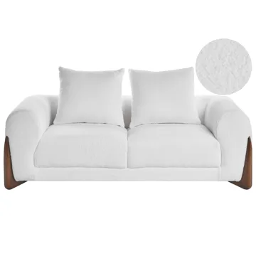 2-seters sofa Vinliden - Hvit - Møbler - Sofaer - 2 seter sofa