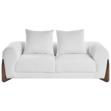 2-seters sofa Vinliden - Hvit - Møbler - Sofaer - 2 seter sofa