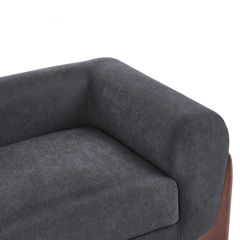 2-seters sofa Vinliden - Mørkegrå - Møbler - Sofaer - 2 seter sofa