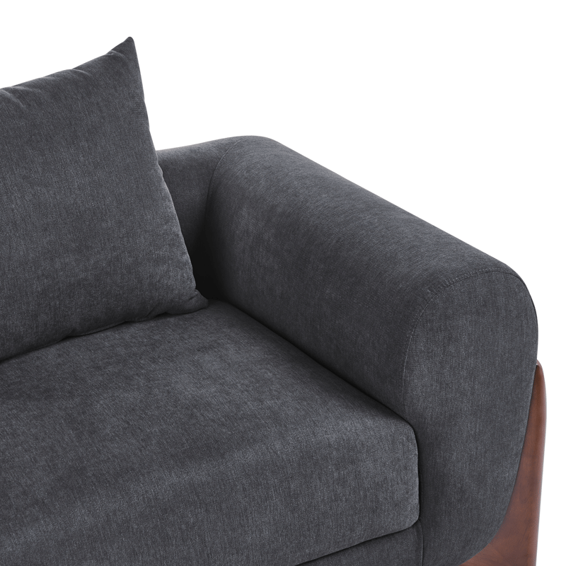 2-seters sofa Vinliden - Mørkegrå - Møbler - Sofaer - 2 seter sofa