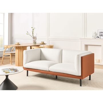 2-seters sofa Vorgod - Hvit, brun, svart - Møbler - Sofaer - 2 seter sofa