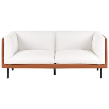 2-seters sofa Vorgod - Hvit, brun, svart - Møbler - Sofaer - 2 seter sofa