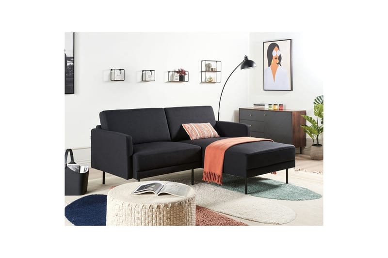 2-sitssoffa Beliani Breda Högervänd NO_BRAND Right-faced - Møbler - Sofaer - Sofaer med sjeselong - 2 seters sofa med divan