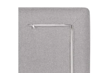 2-sitssoffa Beliani Heden Beige/ljust trä Grey||Light colored wood - Møbler - Sofaer - 2 seter sofa