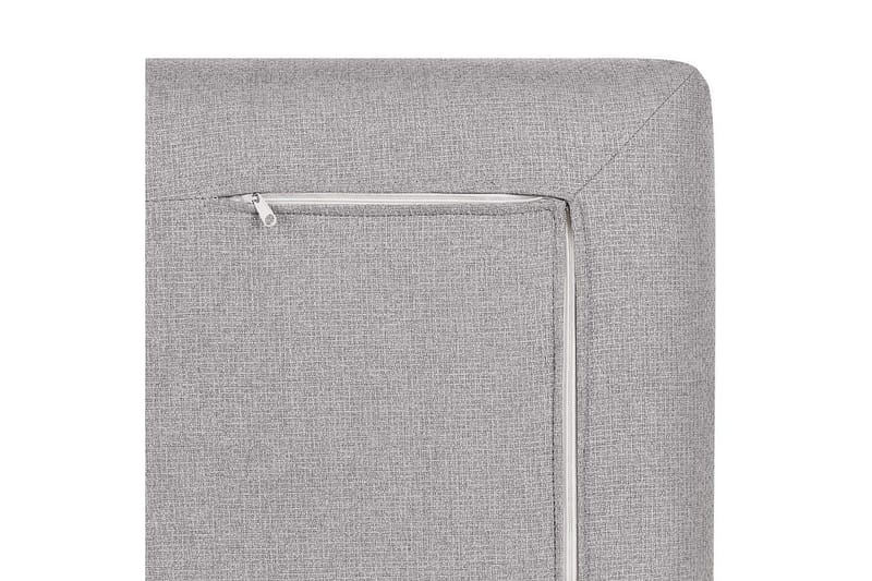 2-sitssoffa Beliani Heden Beige/ljust trä Grey||Light colored wood - Møbler - Sofaer - 2 seter sofa