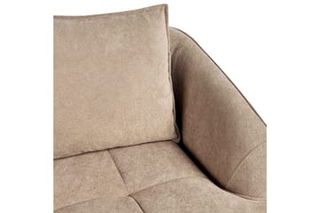 2-sitssoffa Beliani Hobro Brun, Svart Brown||Black - Møbler - Sofaer - 2 seter sofa