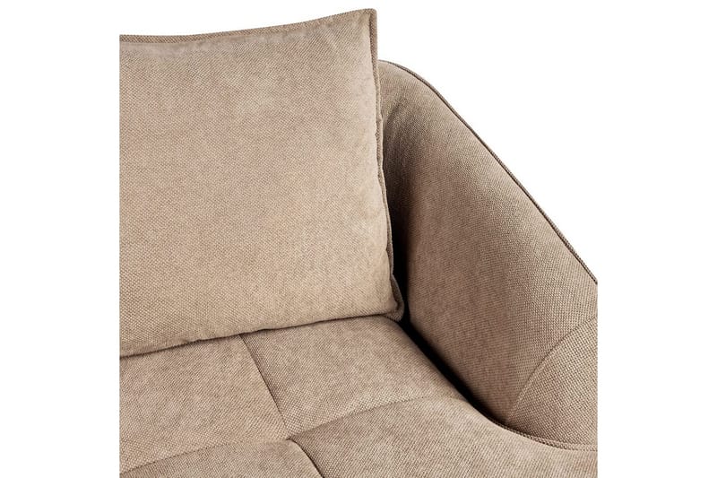 2-sitssoffa Beliani Hobro Brun, Svart Brown||Black - Møbler - Sofaer - 2 seter sofa